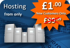 Hosting from only £1.00
